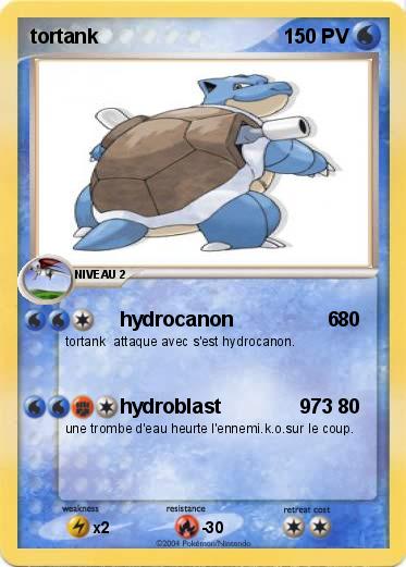 Pokemon tortank