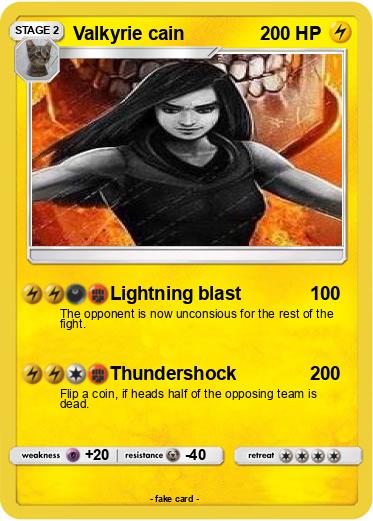 Pokemon Valkyrie cain