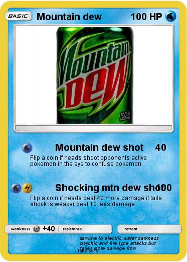 Pokemon Mountain dew