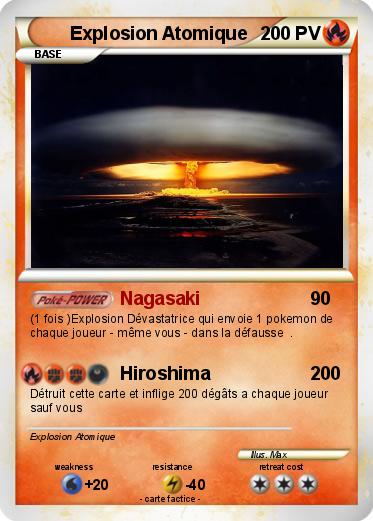 Pokemon Explosion Atomique