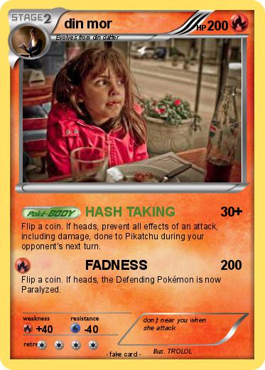 Pokemon din mor