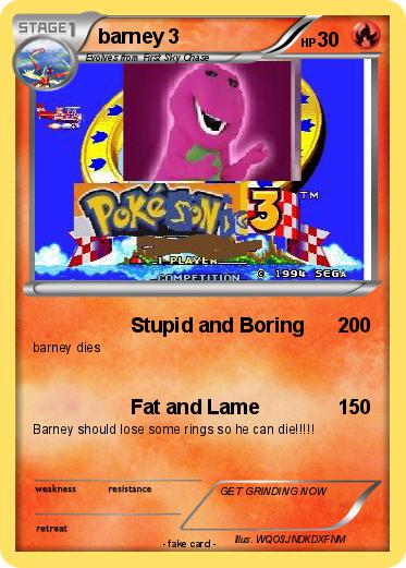 Pokemon barney 3