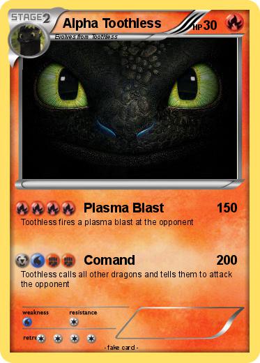 Pokemon Alpha Toothless