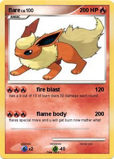 Pokemon flare
