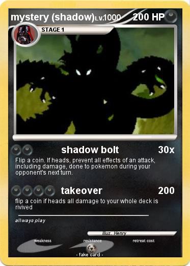 Pokemon mystery (shadow)