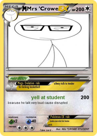 Pokemon Mrs 'Crowe