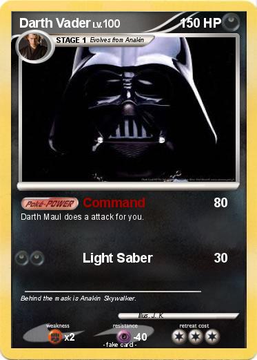 Pokemon Darth Vader