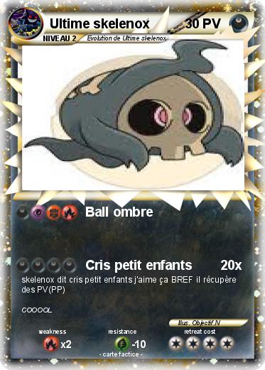 Pokemon Ultime skelenox