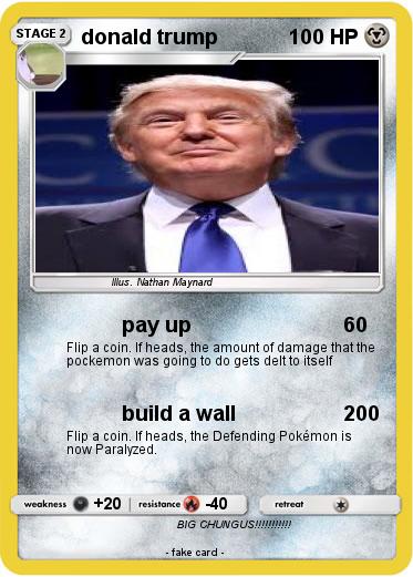 Pokemon donald trump