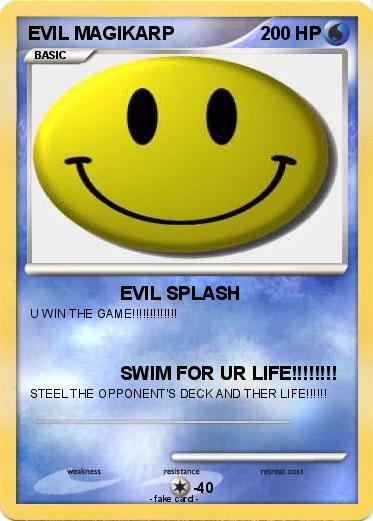 Pokemon EVIL MAGIKARP