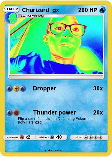 Pokemon Charizard  gx