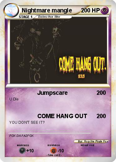 Pokemon Nightmare mangle