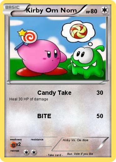 Pokemon Kirby Om Nom