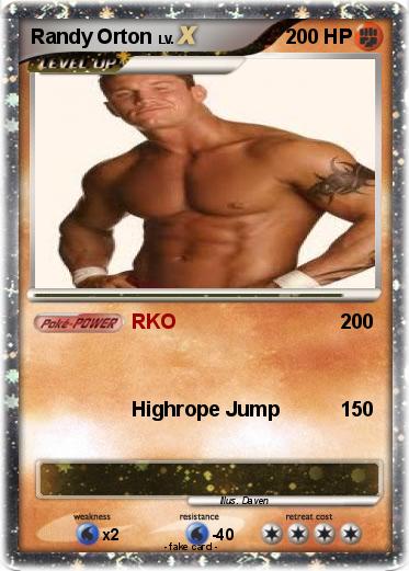 Pokemon Randy Orton