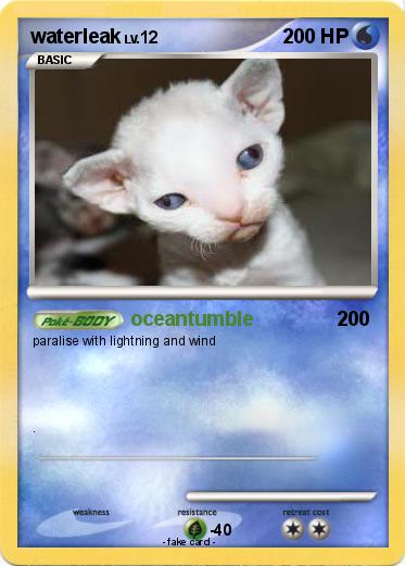 Pokemon waterleak