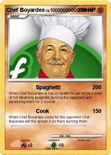 Pokemon Chef Boyardee