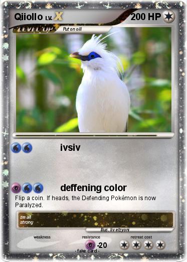 Pokemon Qiiollo