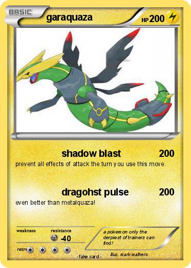 Pokemon garaquaza