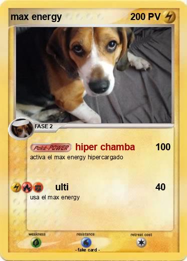 Pokemon max energy