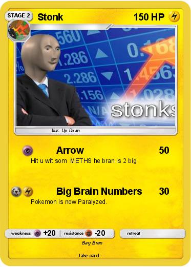 Pokemon Stonk