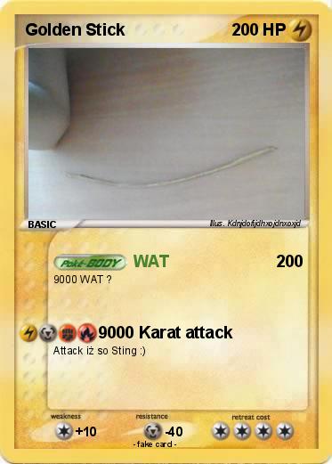 Pokemon Golden Stick