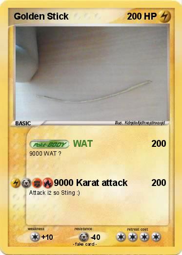 Pokemon Golden Stick