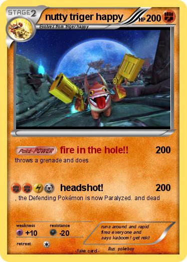 Pokemon nutty triger happy