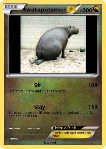 Pokemon twatapotamus