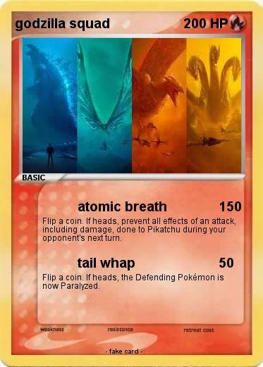 Pokemon godzilla squad