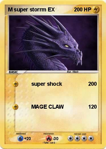 Pokemon M super storrm EX