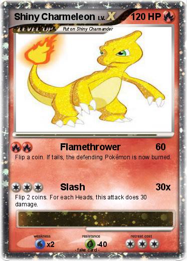 Pokemon Shiny Charmeleon