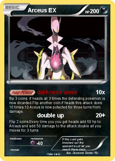 Pokemon Arceus EX