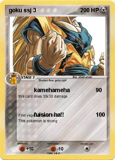 Pokemon goku ssj 3