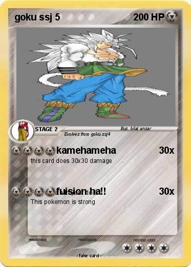 Pokemon goku ssj 5