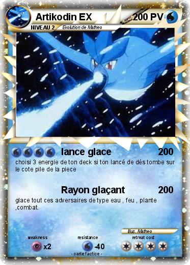 Pokemon Artikodin EX