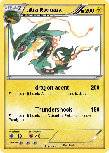 Pokemon ultra Raquaza