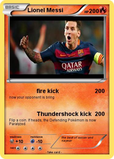 Pokemon Lionel Messi