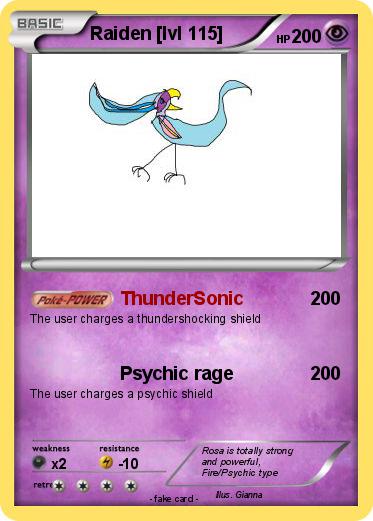 Pokemon Raiden [lvl 115]
