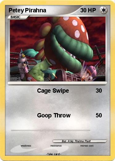 Pokemon Petey Pirahna