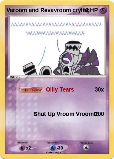 Pokemon Varoom and Revavroom crying