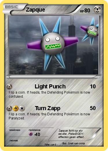 Pokemon Zapque