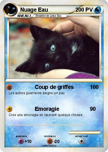 Pokemon Nuage Eau