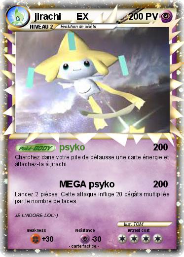 Pokemon jirachi      EX