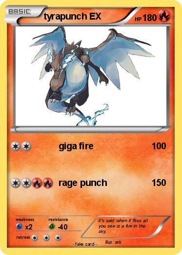 Pokemon tyrapunch EX