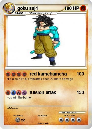 Pokemon goku ssj4