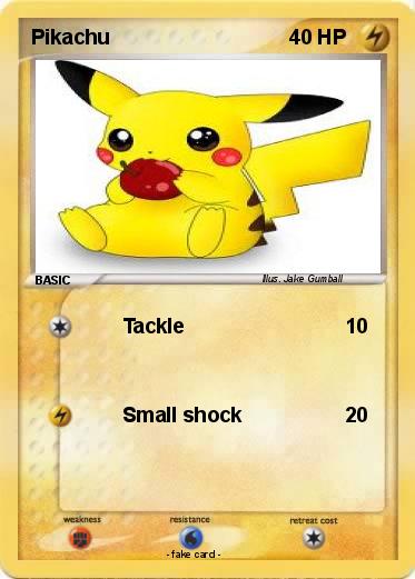 Pokemon Pikachu
