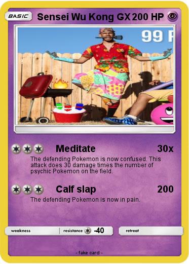 Pokemon Sensei Wu Kong GX