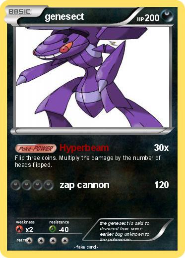 Pokemon genesect