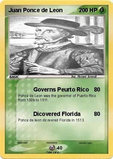 Pokemon Juan Ponce de Leon