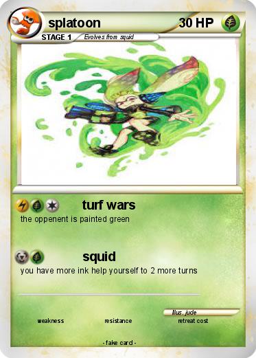 Pokemon splatoon